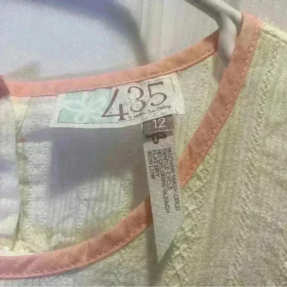 Matilda Jane Pogo Tank 12 Girl’s Pink Peplum Top - Picture 5 of 7